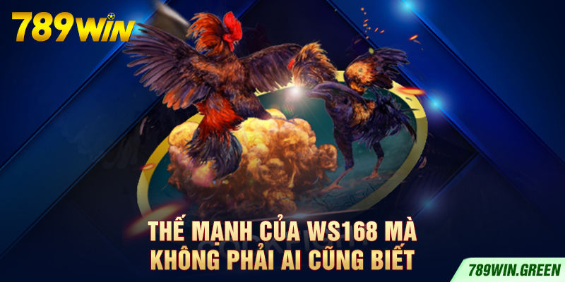 Thế mạnh của WS168 mà không phải ai cũng biết Thế mạnh của WS168 mà không phải ai cũng biết